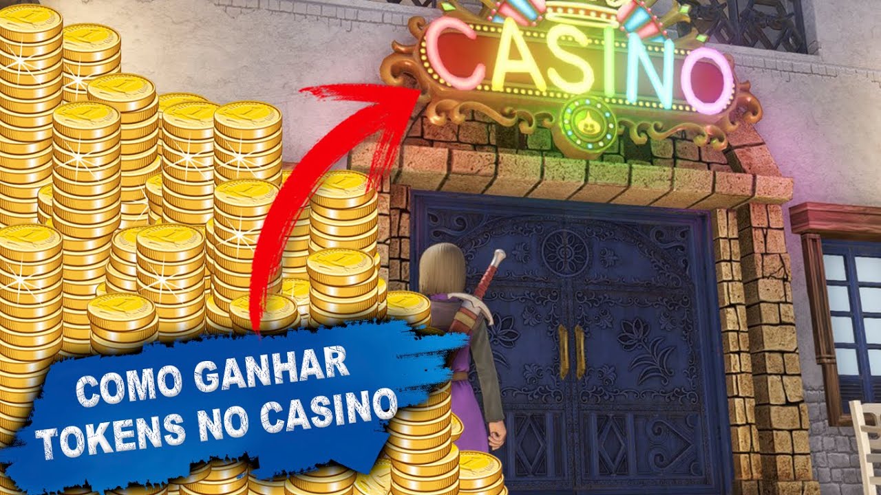 Ganhando muitos Tokens no Casino - DRAGON QUEST XI (PT-BR)