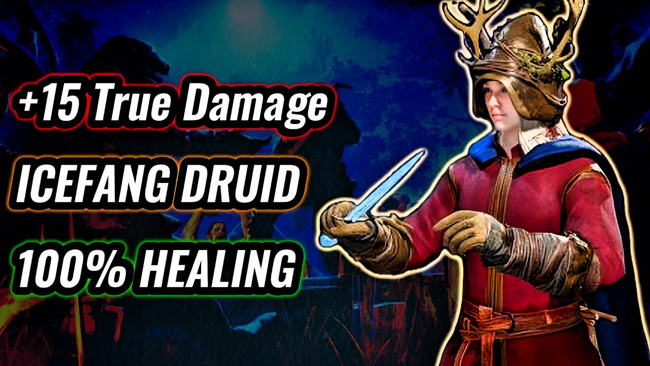 15 True Damage ICEFANG Druid | Dark and Darker
