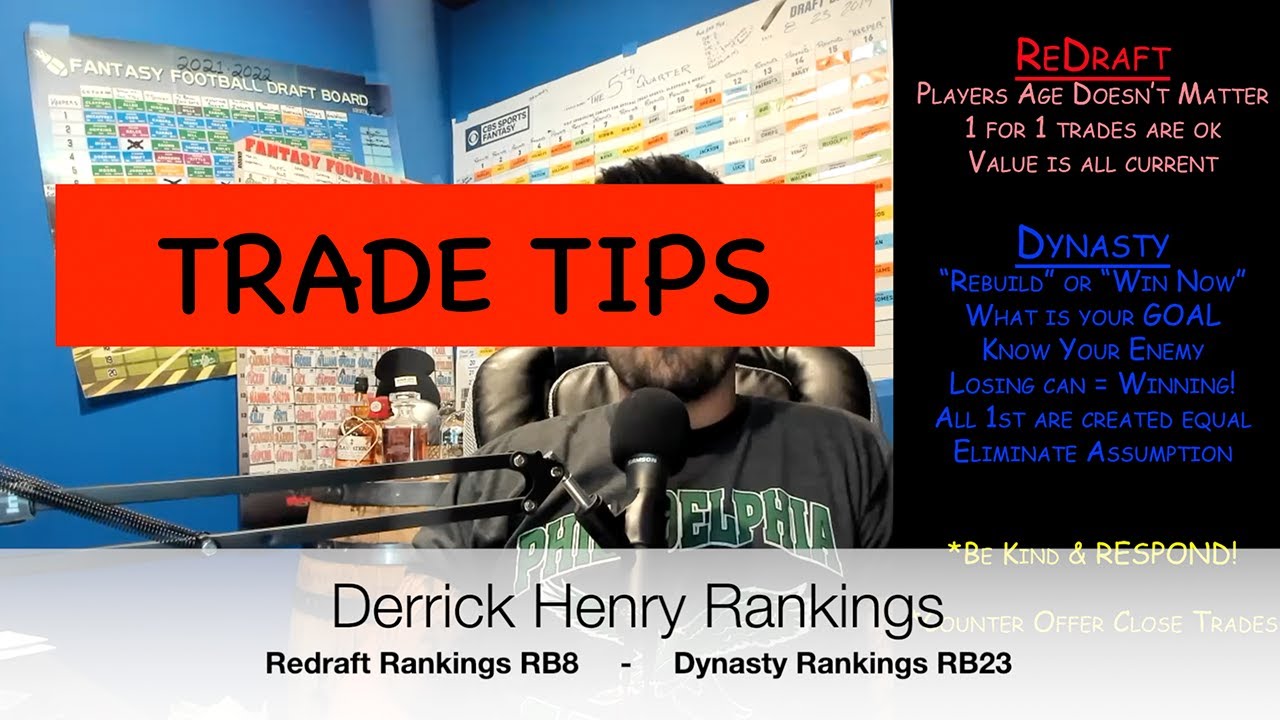 Dynasty Football trade tips 2024