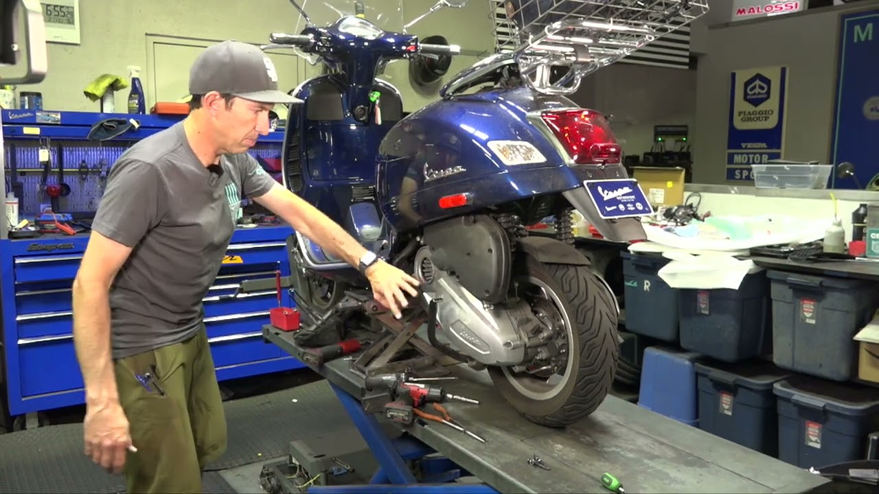 Vespa GTS Valve Adjustment