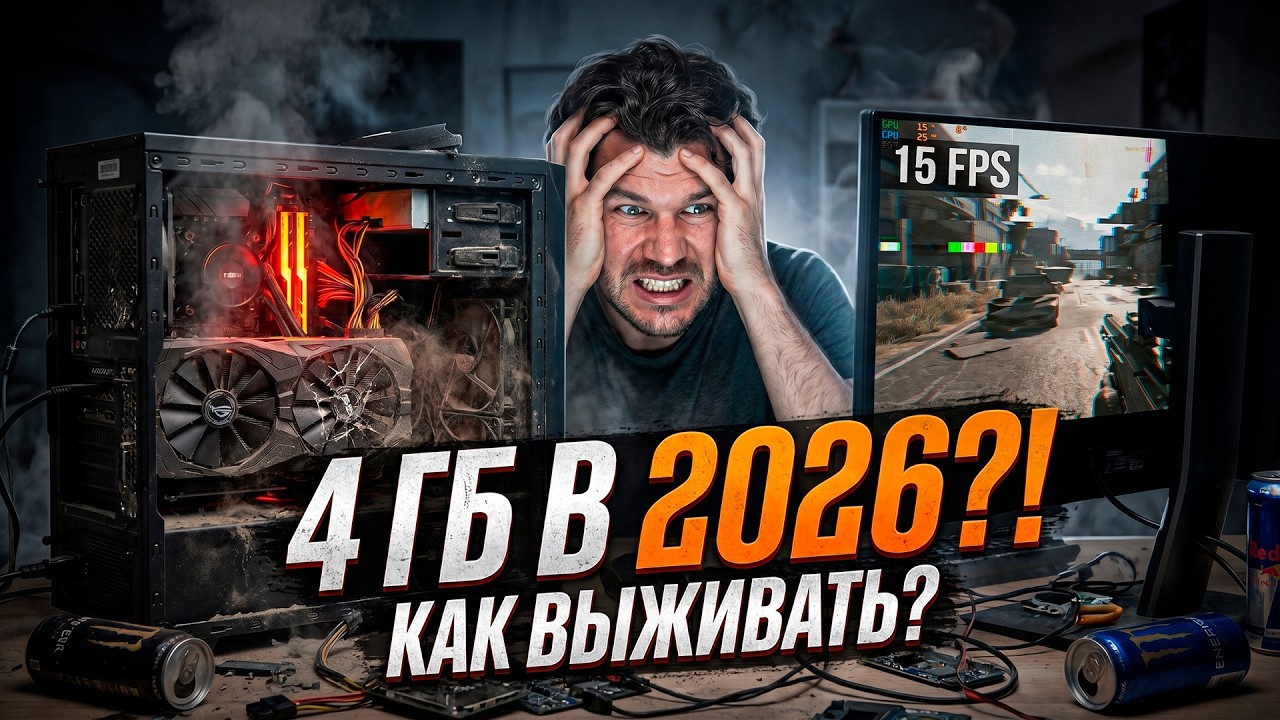 4 ГБ в 2026 &mdash; это уже приговор? Честный тест RX 470
