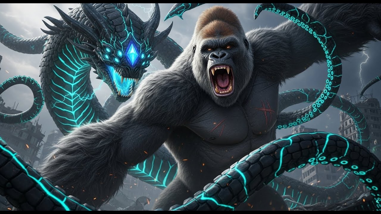 King Kong's Ultimate Counterattack Plan: Epic Monster Clash