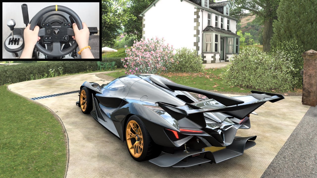 Forza Horizon 4 Apollo Intensa Emozione (Steering Wheel + Paddle Shifter) Gameplay