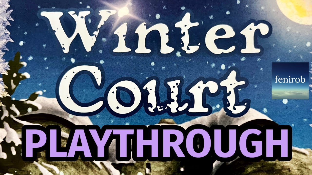 Winter Court Board Game | Playthrough