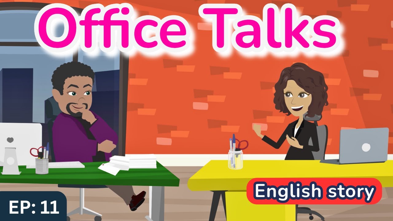 Office Talks Episode 01 | English Story | Learn English | Animated Story | Learn English with Kevin