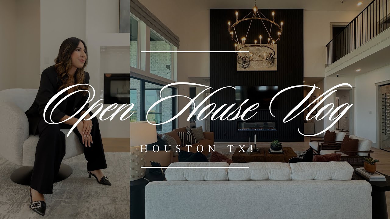 OPEN HOUSE VLOG - $389K HOUSTON TX 📍