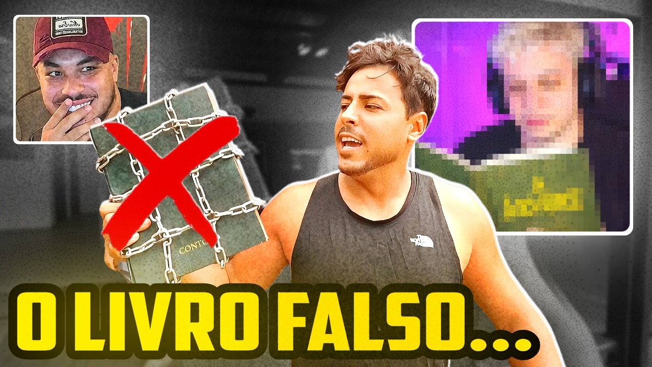RENATO GARCIA CAPTUROU O LIVRO CERTO, MAS TEM UM PROBLEMA...