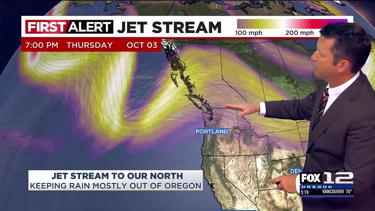 FOX 12 Oregon Monday evening weather forecast for Portland (9/30)