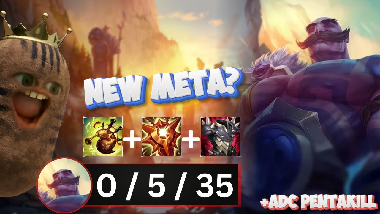 Sa fie Braum noul main? Cartofu pe lol (Pentakill la final)