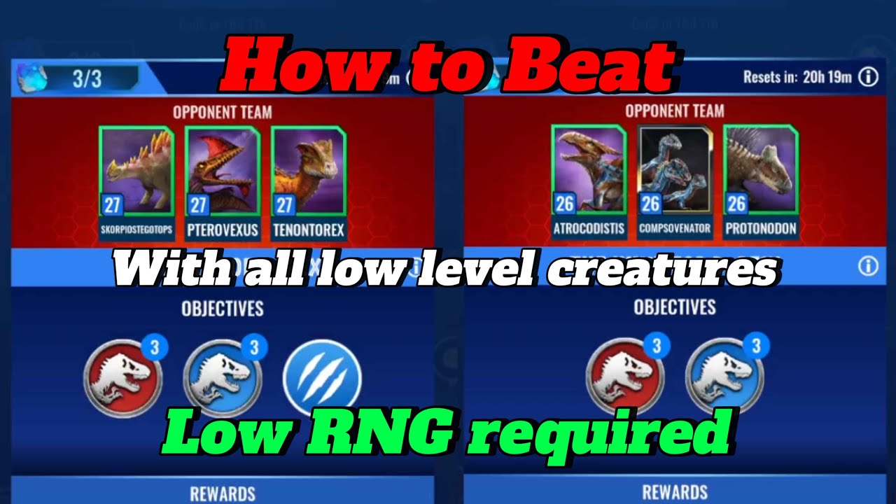 How to Beat TWO of the Most ANNOYING Battles with LOW LEVEL Creatures | JWA Isle of Trials Guide 🦖🔥