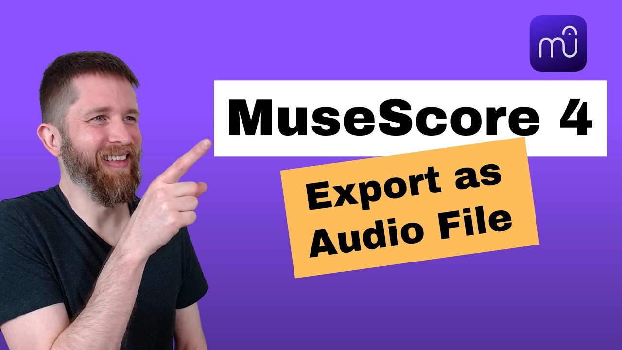 MuseScore 4: как экспортировать ноты в аудиофайл, конвертировать в MP3, экспортировать аудио