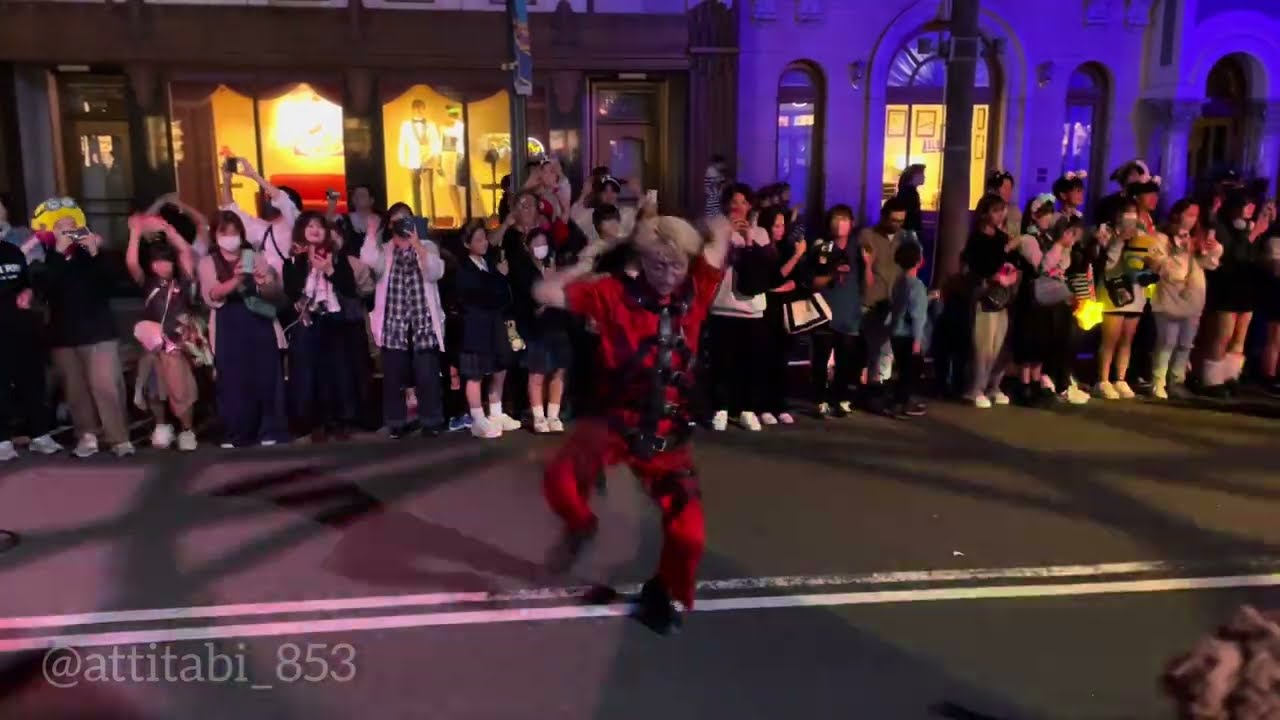 金髪ゾンビ👱🏻‍♂️ホラーナイト最終日(11月5日)＠ラスト回(9時30分)