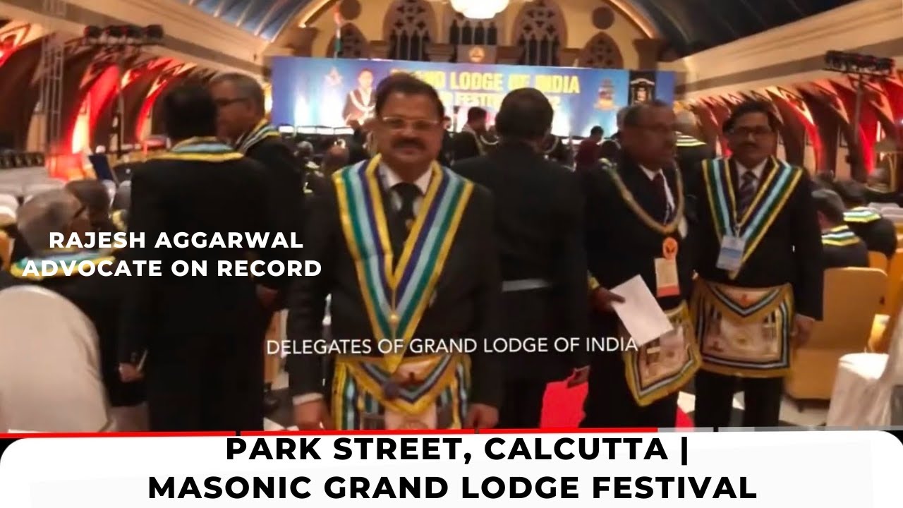 Park Street, Calcutta | Masonic Grand lodge Festival | #rajeshaggarwaladv