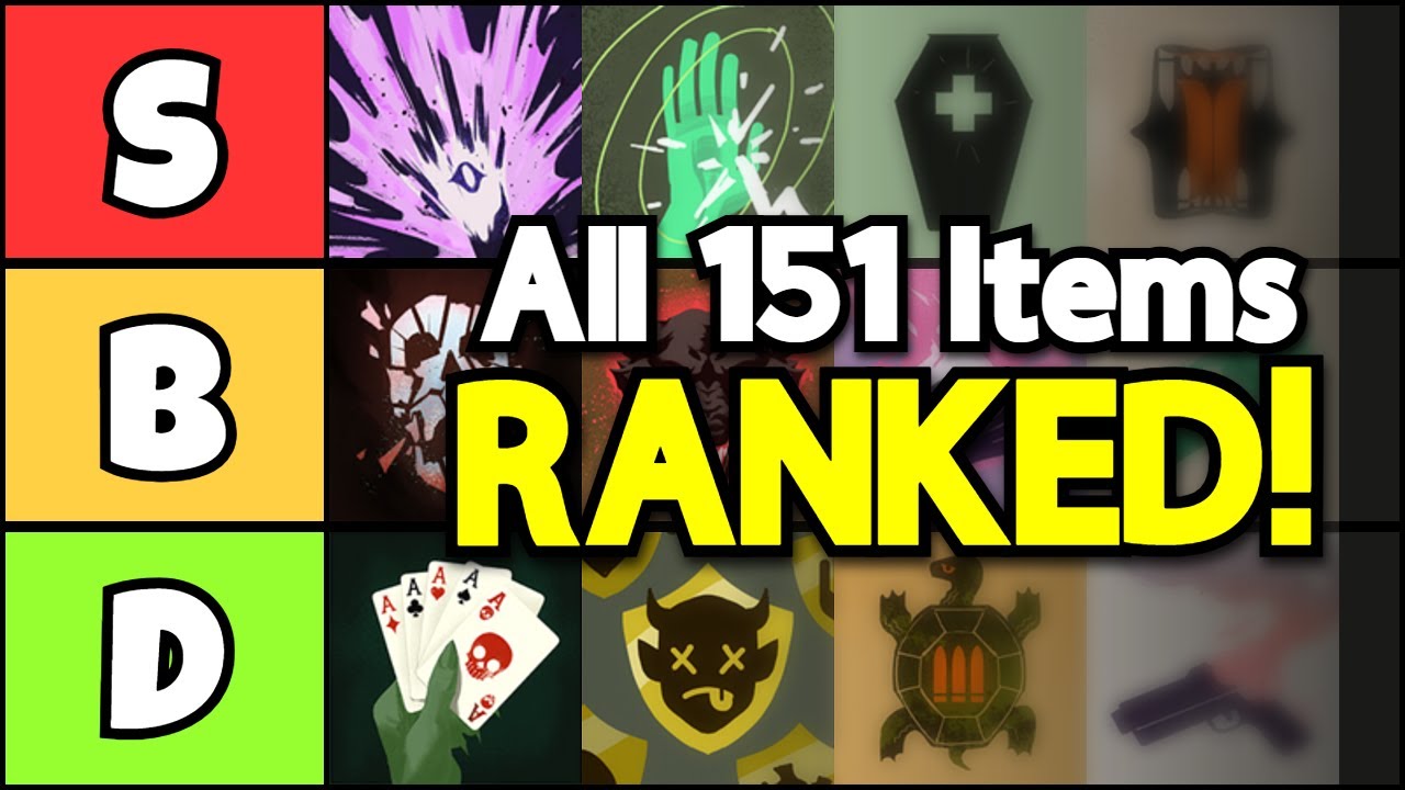 The ULTIMATE Deadlock Items Tier List!