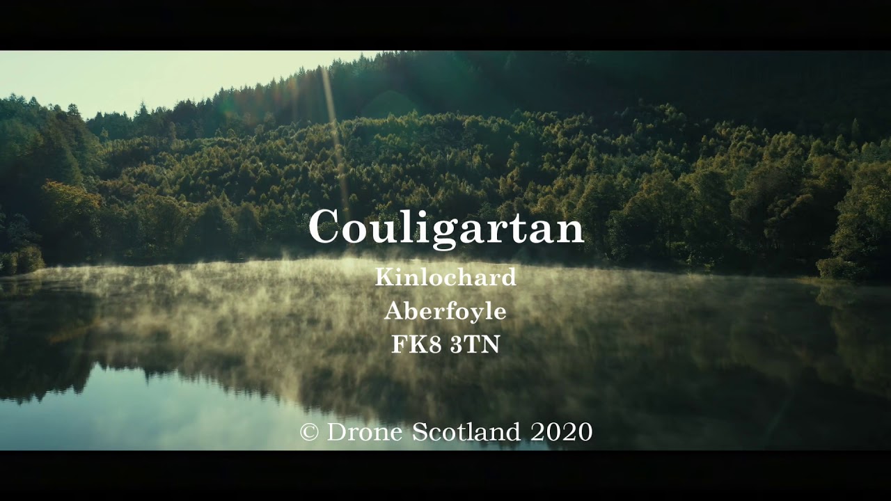 Property drone video -Perthshire, Scotland
