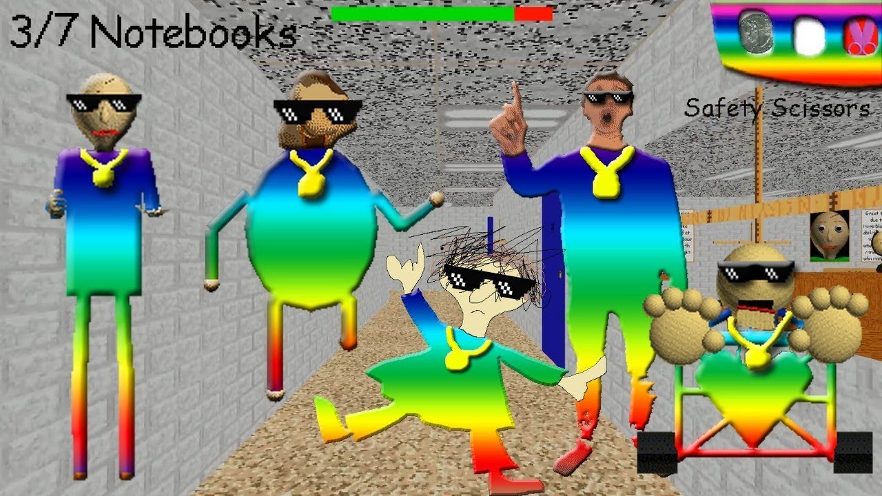 Baldi's Dank Meme Blast- Baldi's Basics V1.4.1 Mod
