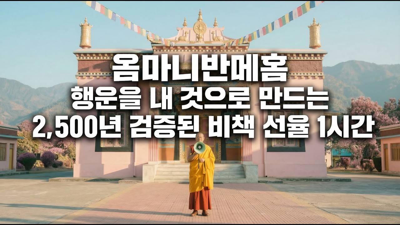 [육자대명왕진언] 옴마니 반메홈 행운을 내 것으로 만드는 2,500년 검증된 비책 선율 1시간