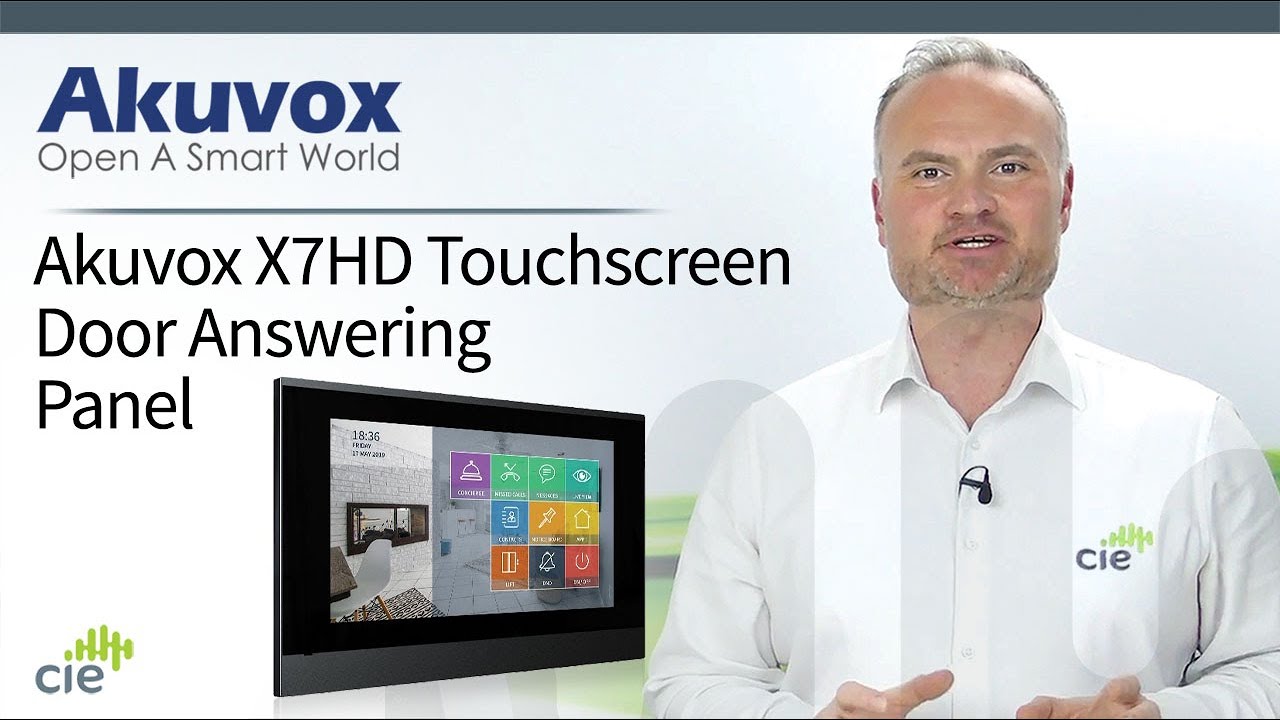Akuvox X7HD Touchscreen Door Intercom Answering Panel