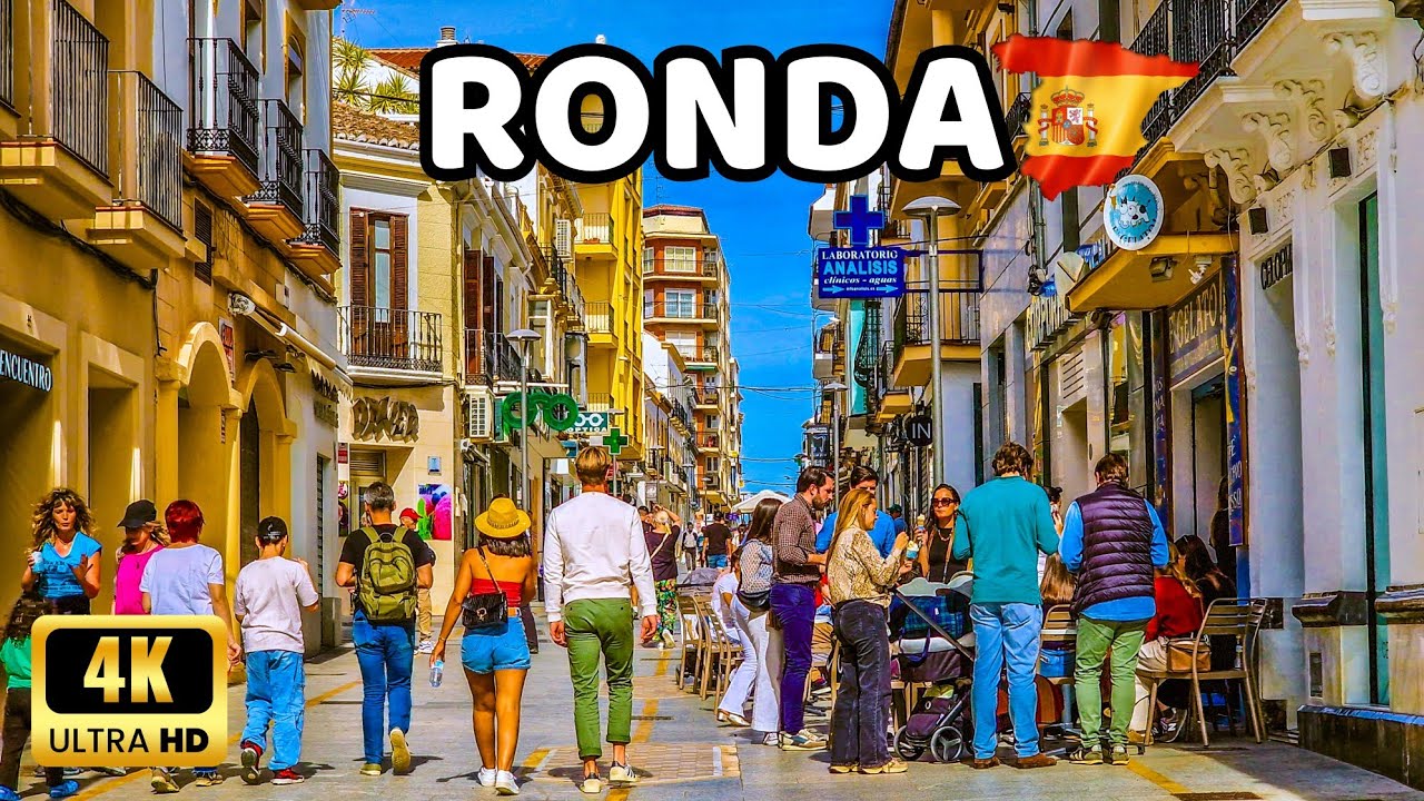 🇪🇦[4K] RONDA - The Dream City - Europe's Most Spectacular Cities - Spain, Málaga, Andalucía