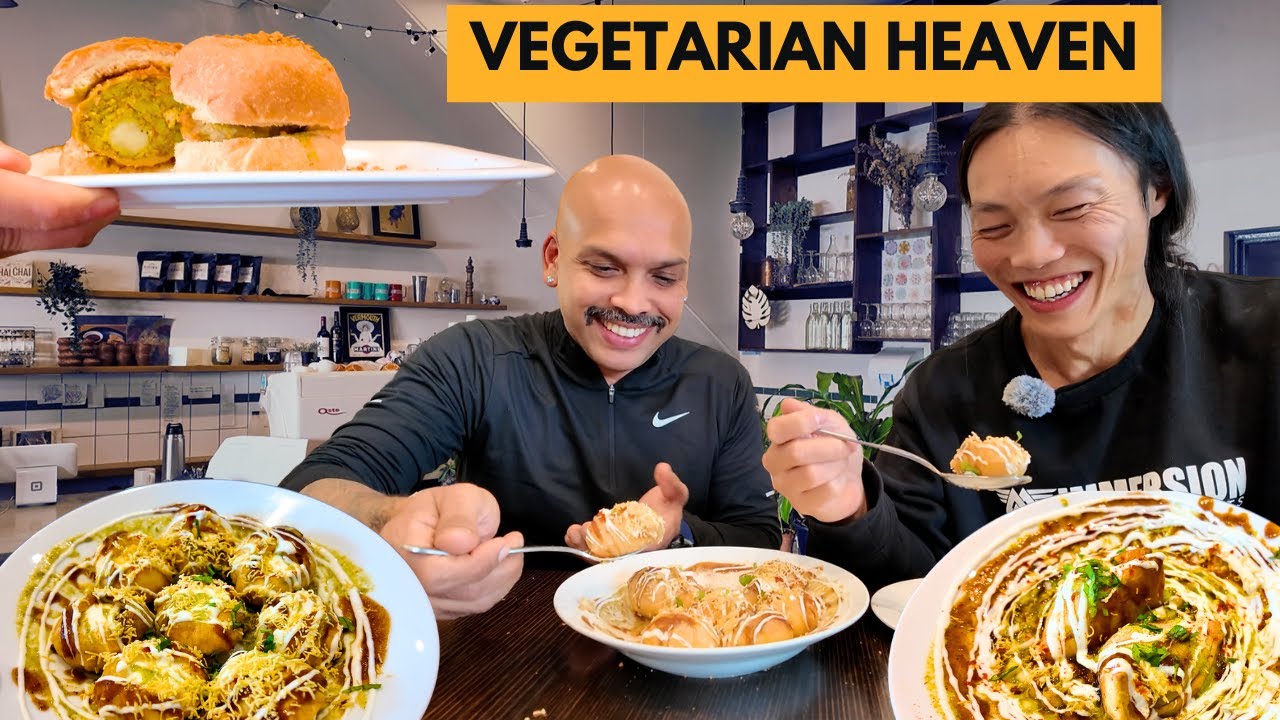 Trying Indian Street Food at This Stunning Melbourne Café!