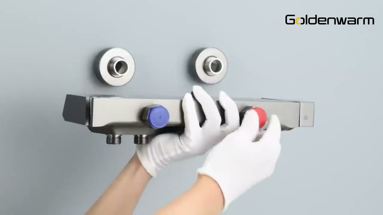 Installation Video for Smart Digital Display Bath Shower System