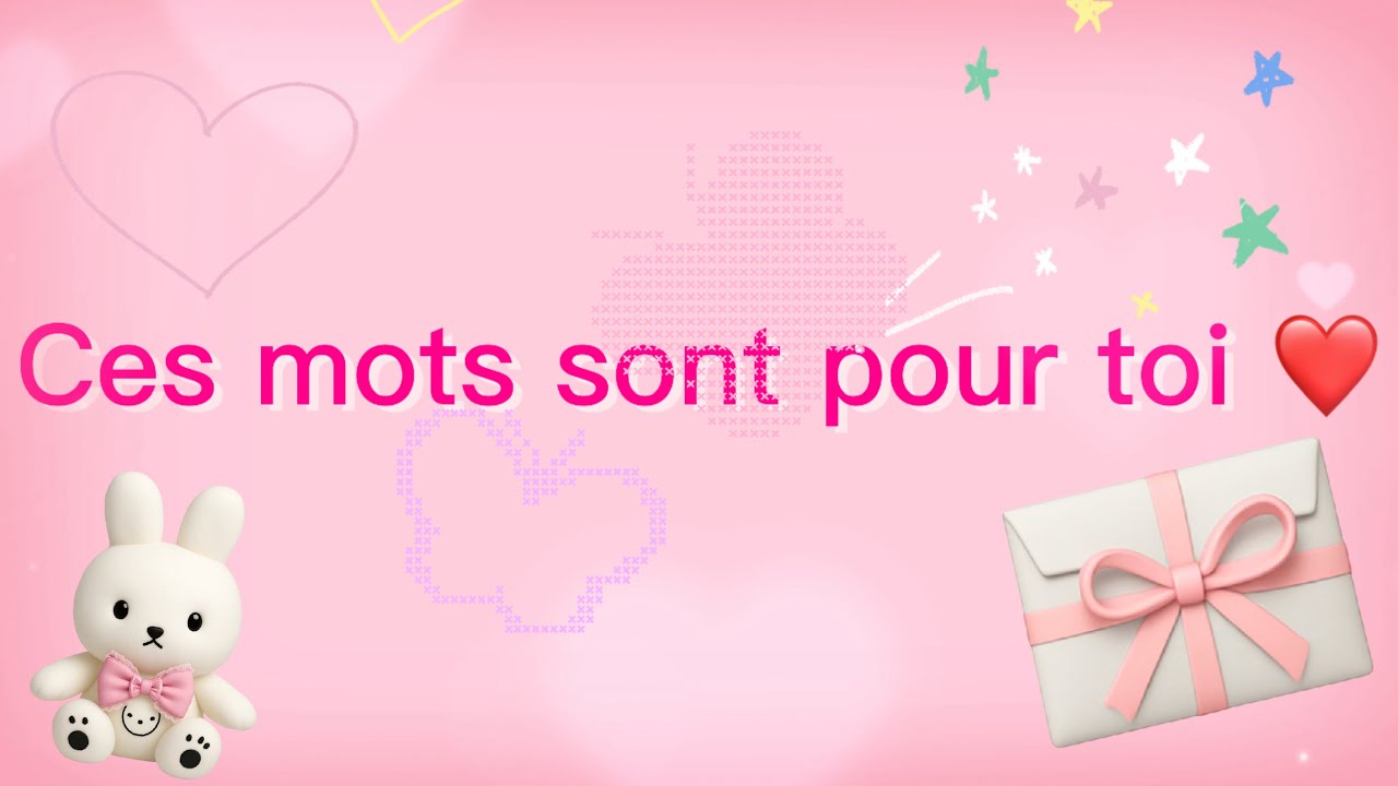 “Des mots que mon cœur voulait te dire depuis longtemps.”/message d’amour 🫶🥰😍❤️🥰