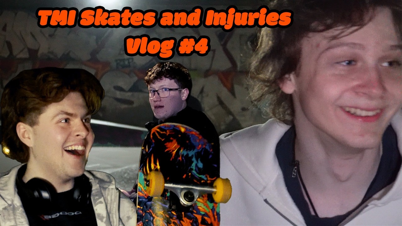 TMI Skate and Injuries Vlog #4 ft Ollie