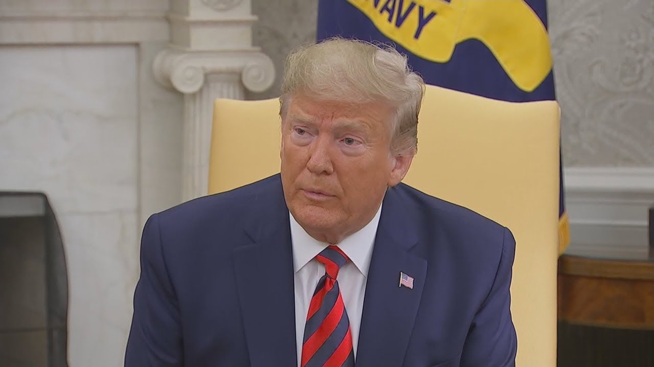 Trump calls whistleblower complaint a 'political hack job'