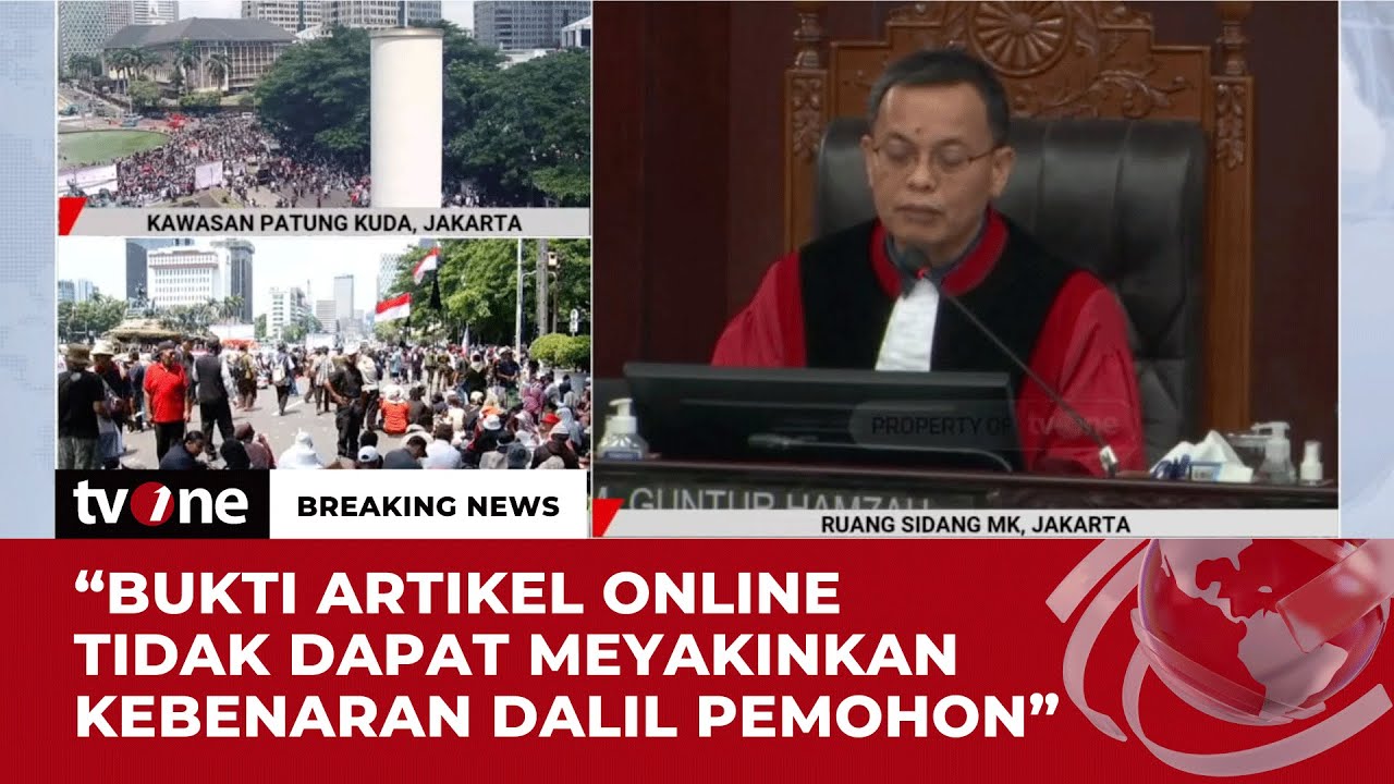 MK: Pengerahan Aparat Dukung Prabowo-Gibran Tak Cukup Bukti | Breaking News tvOne