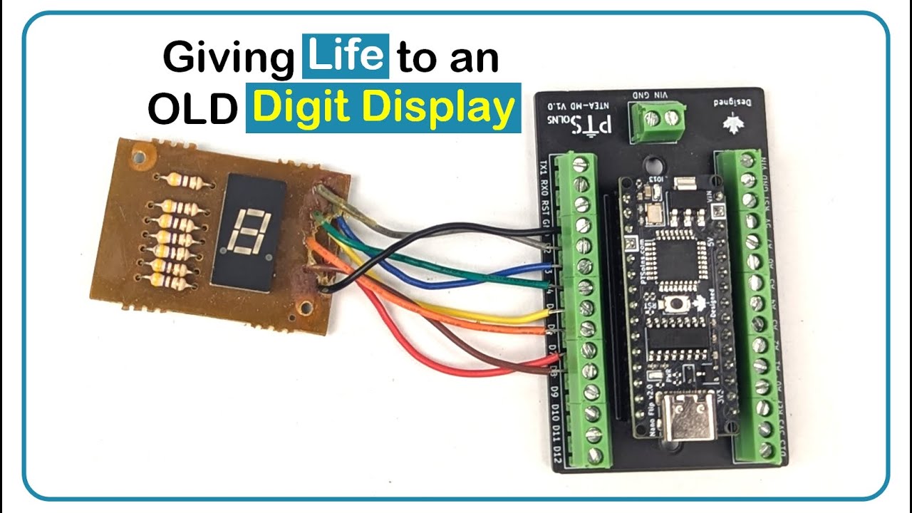 Giving Life to an OLD Digit Display