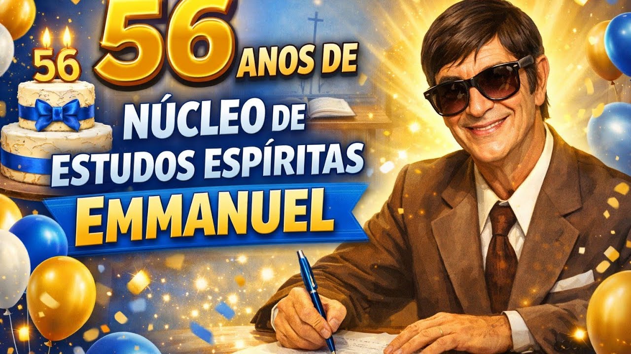 O CENTRO ESPIRITA - 56 ANOS - NÚCLEO DE ESTUDOS ESPÍRITAS EMMANUEL - MAIRIPORÃ