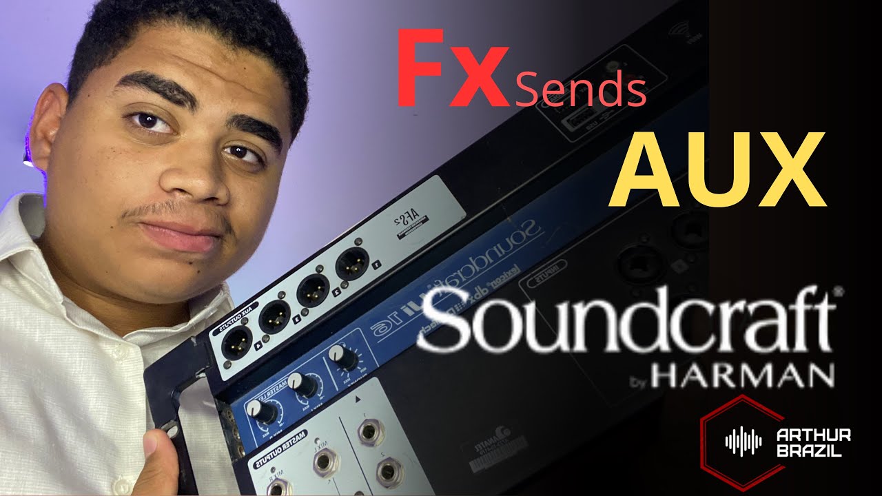 Como Configurar FX Sends e AUX na Soundcraft UI16 | Guia Completo em 15 Minutos