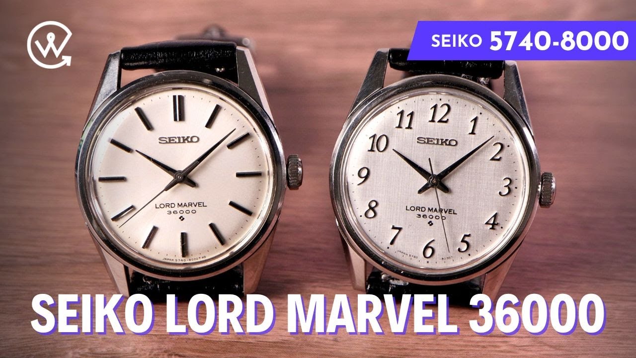 Seiko Lord Marvel 36000 | Прародитель высокочастотных часов Seiko