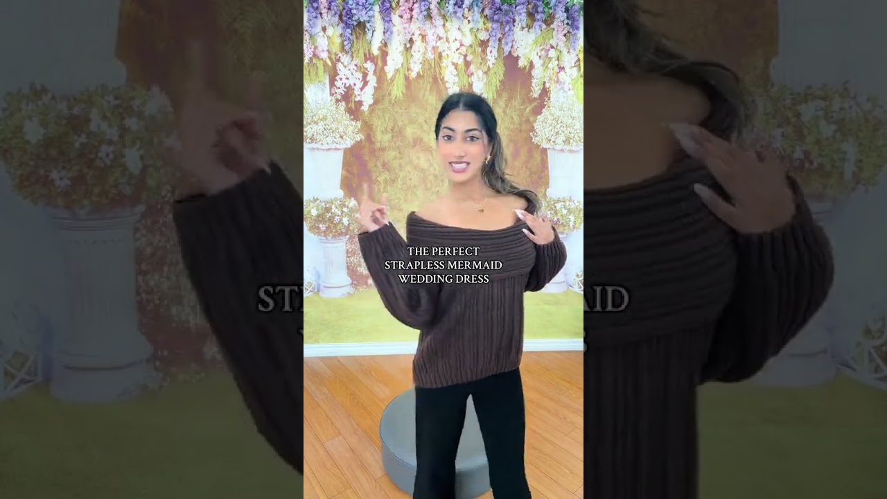 Вы бы согласились на это свадебное платье? 