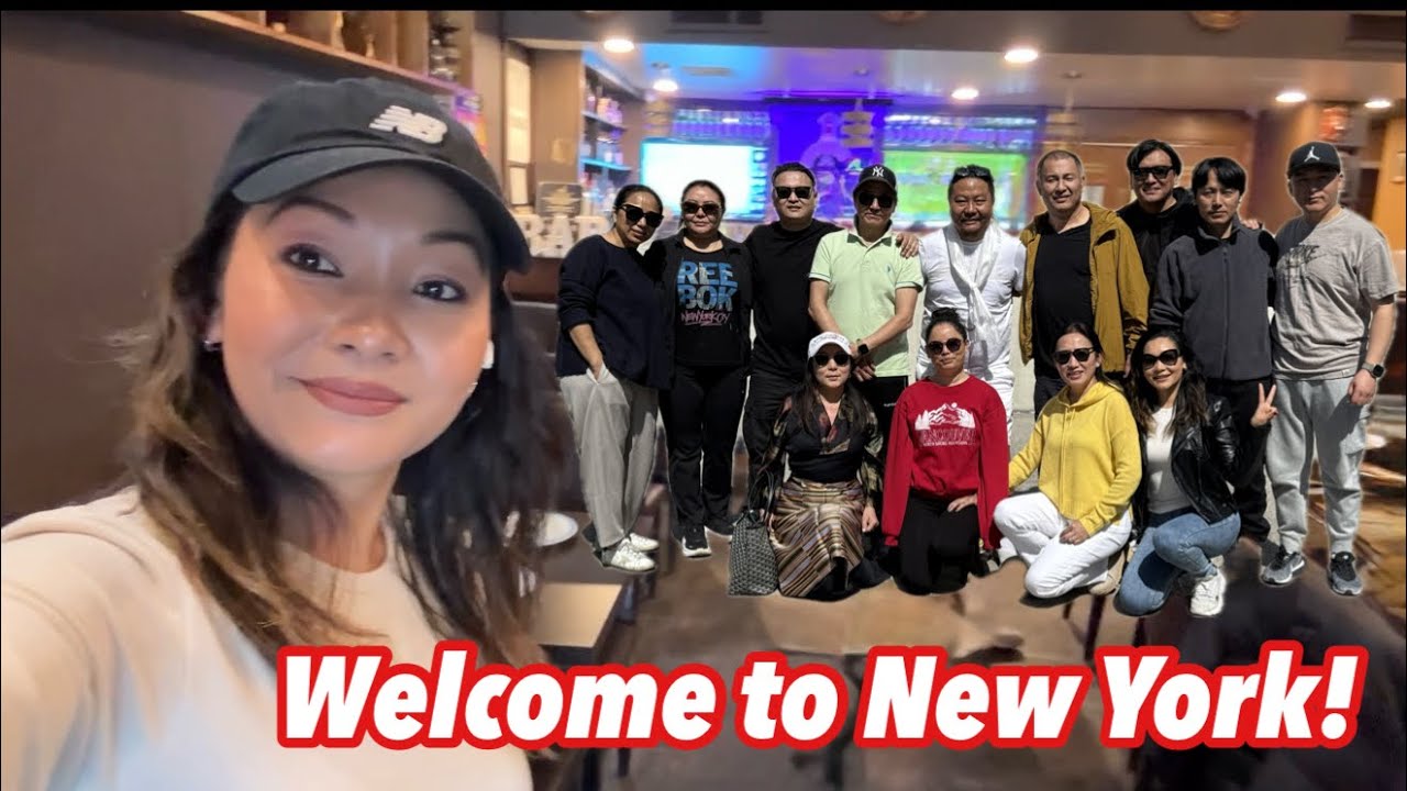 NYNJ Ex-Tipa artiste welcomed our special guest from India( Tipa ) Tenzin donsel weekly #vlog80 🎬