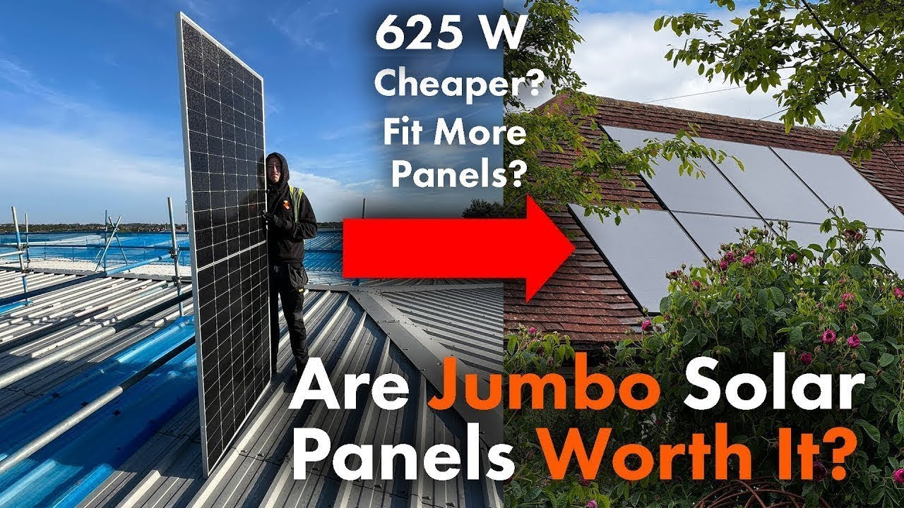 Increase Solar Output with JUMBO Solar Panels - Are these the best solar panels 2025?