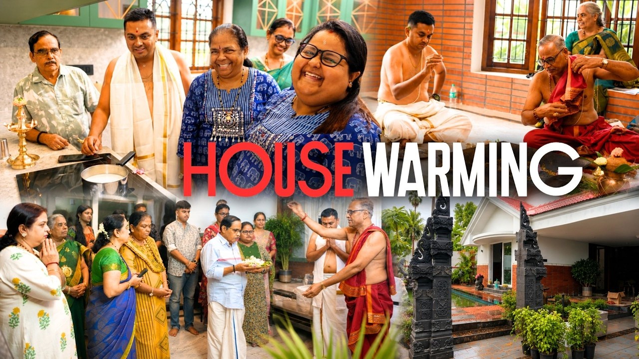 Our Dream Pool Villa in Kochi 🏡 | Final Works, Pooja & Grihapravesham Ceremony