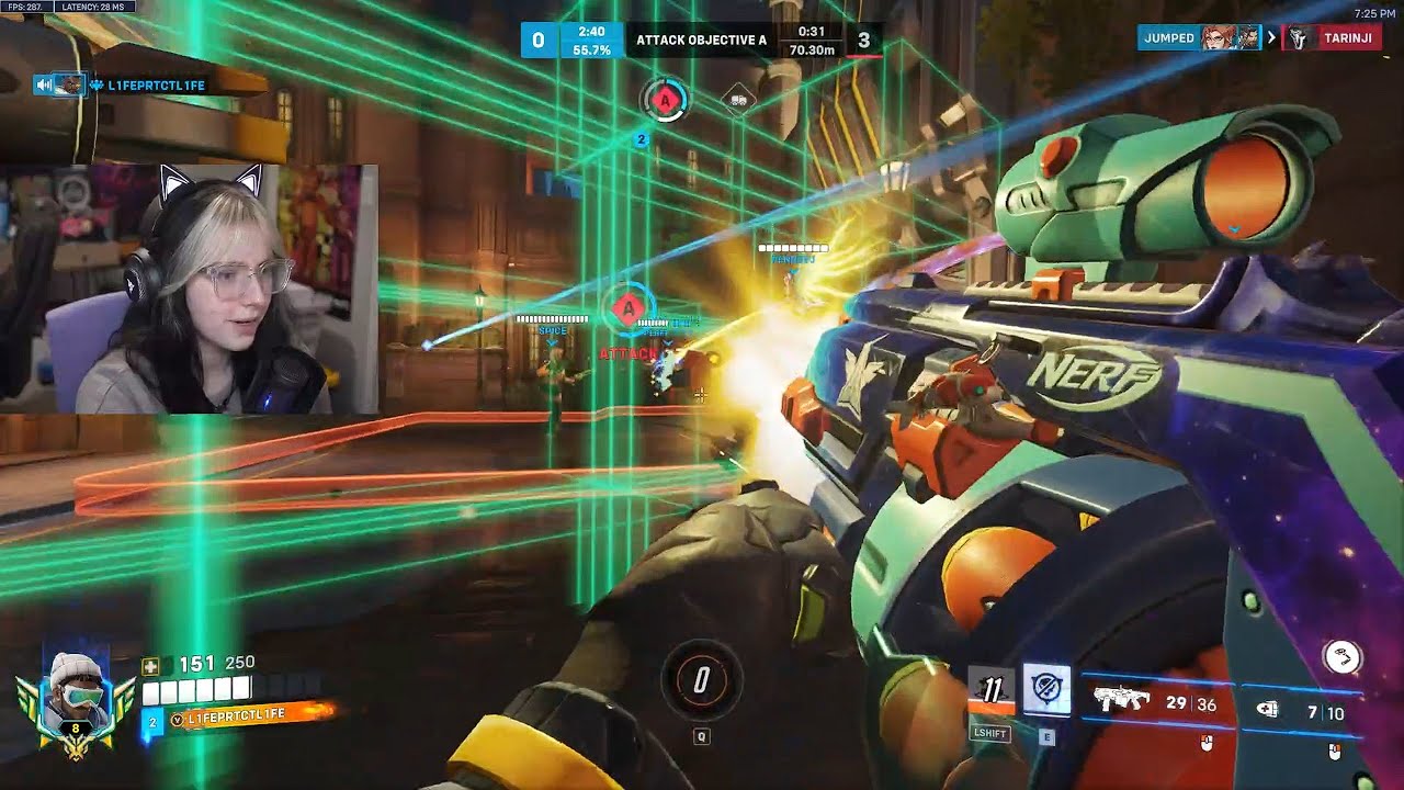 АСПЕН ПОКАЗЫВАЕТ, КАК ИГРАТЬ ЗА БАТИСТА! OVERWATCH 2, 17-Й СЕЗОН