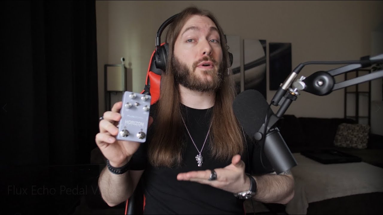 Rings of Saturn - Lucas Mann - Flux Echo Guitar Pedal From Horizon Devices