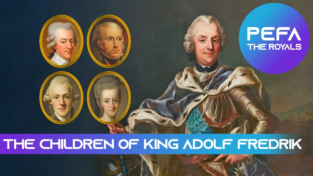 The Children of King Adolf Fredrik (Texts with pictures)