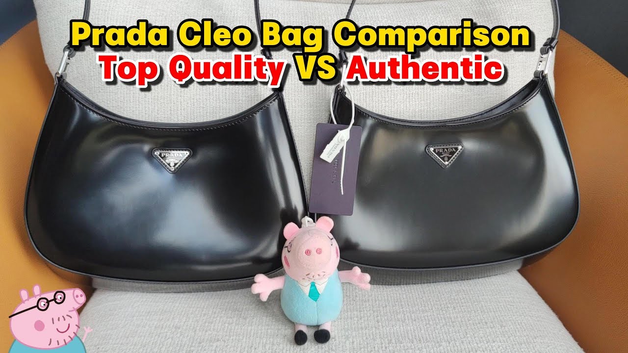 Prada Cleo Bag Top Quality VS Authentic Comparison By Steven