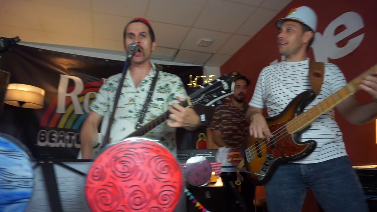 Tin Robots Play Beatles For Kids