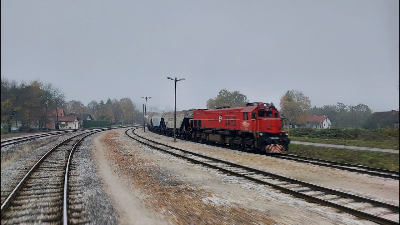 Teretni vlakovi u Hrvatskoj studeni-prosinac 2022/Freight trains in Croatia November-December 2022
