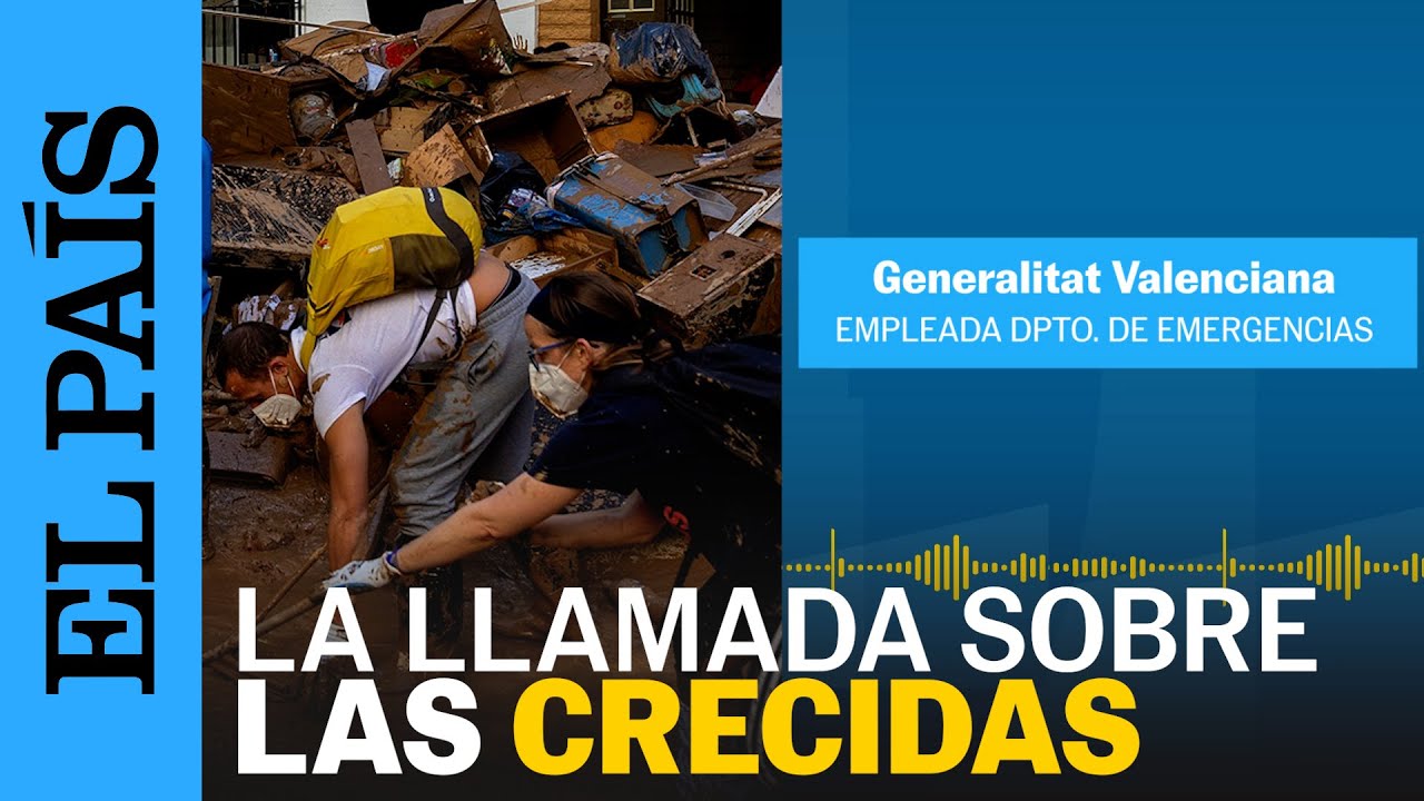DANA VALENCIA | El audio que revela que la Aemet inform&oacute; a la Generalitat de las crecidas