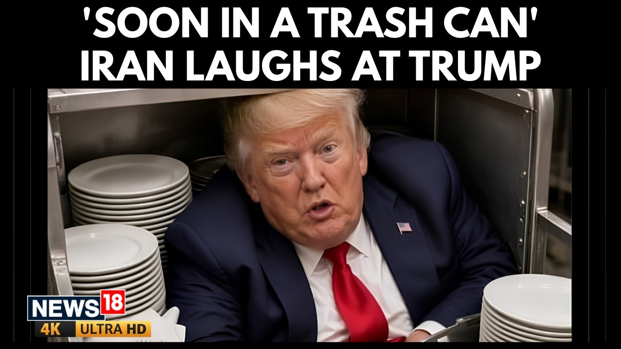 В мусорном баке? Иран высмеивает тайную смену самолета Трампа мемами | Последнее: Иран-США | Войн...