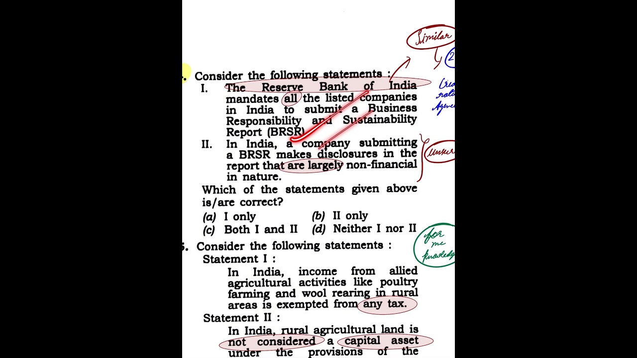 UPSC Prelims 2025 using tricks 
