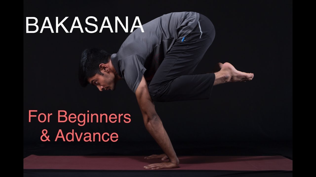 Bakasana (crow pose) for beginners and advance level practitoners