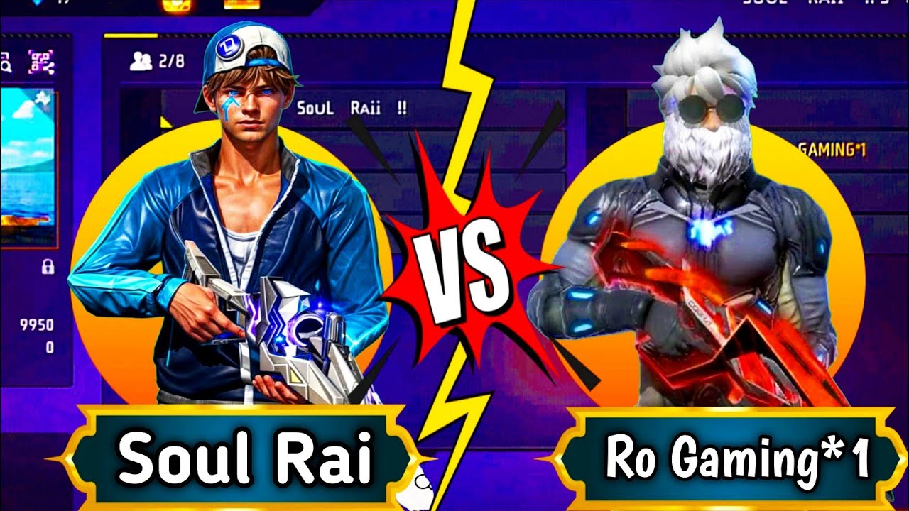 Soul Rai Vs Ro Gaming1 Custom Room 1Vs1 free fire 👉Pai Star