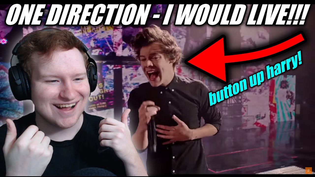 One Direction - I Would REACTION (This is Us LIVE)