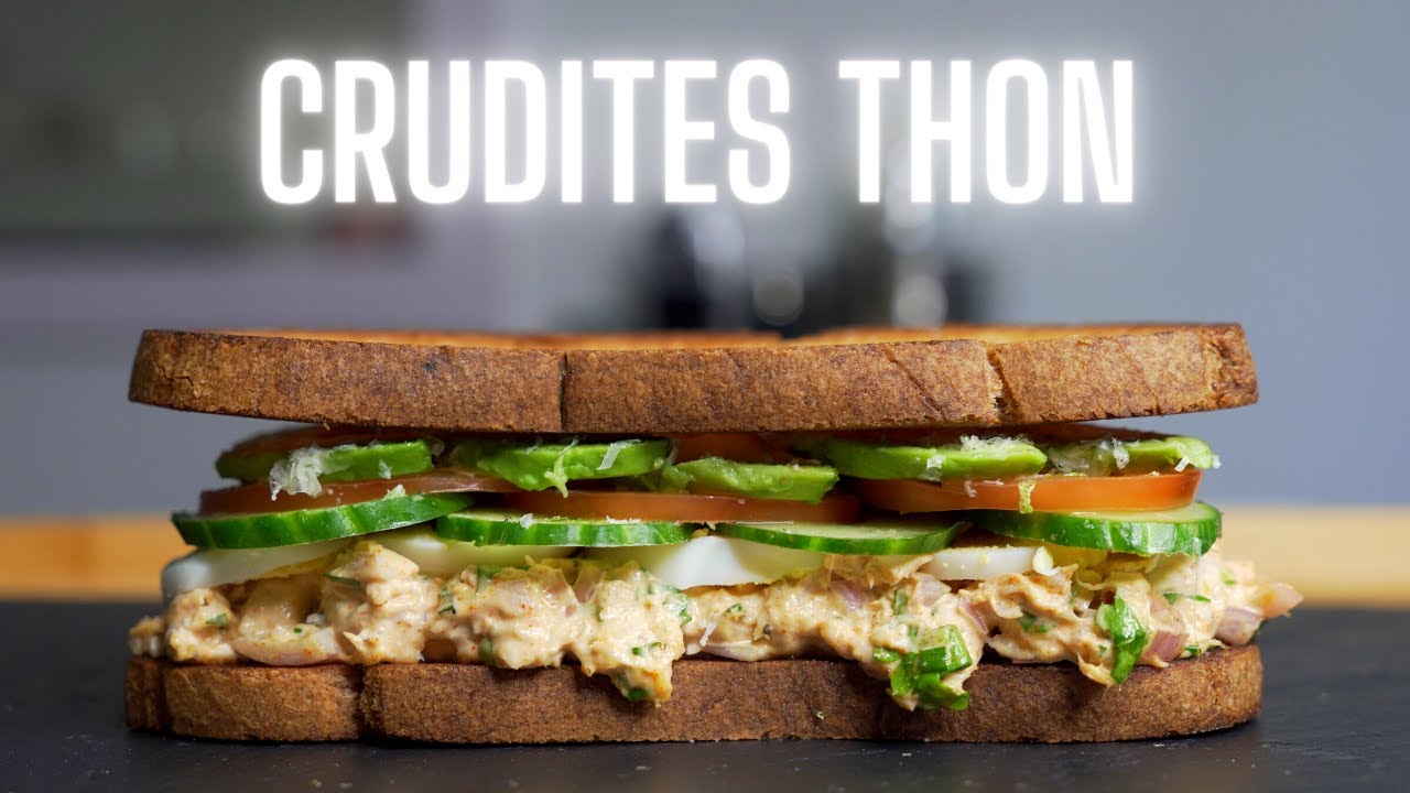 ULTIMATE SANDWICH CRUDITES THON -- FOOD IS LOVE
